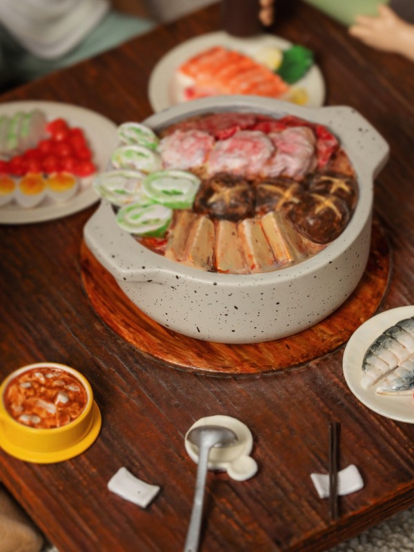 Shenyin Studio Gourmet Series Dragon Ball Kame House Dinner is Ready Statue